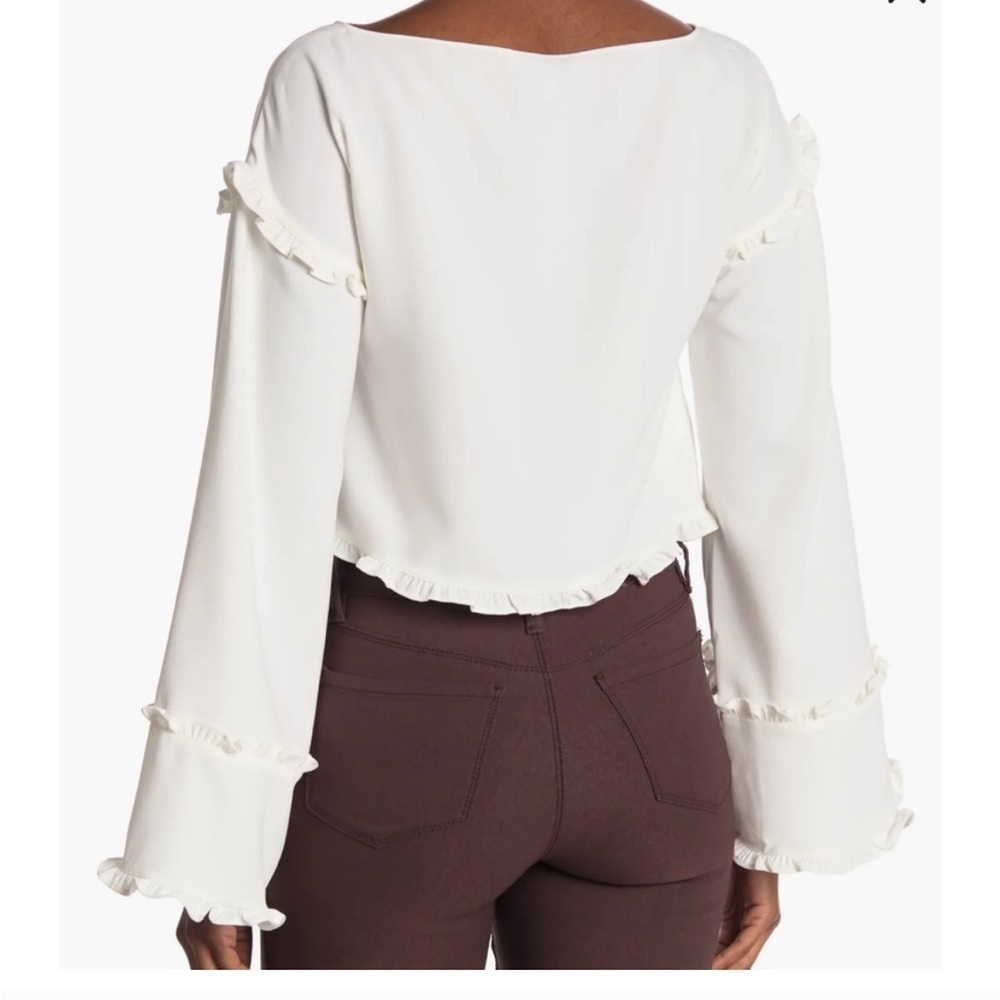 Likely kenmore Ruffle Sleeve Blouse - Picture 5 of 5